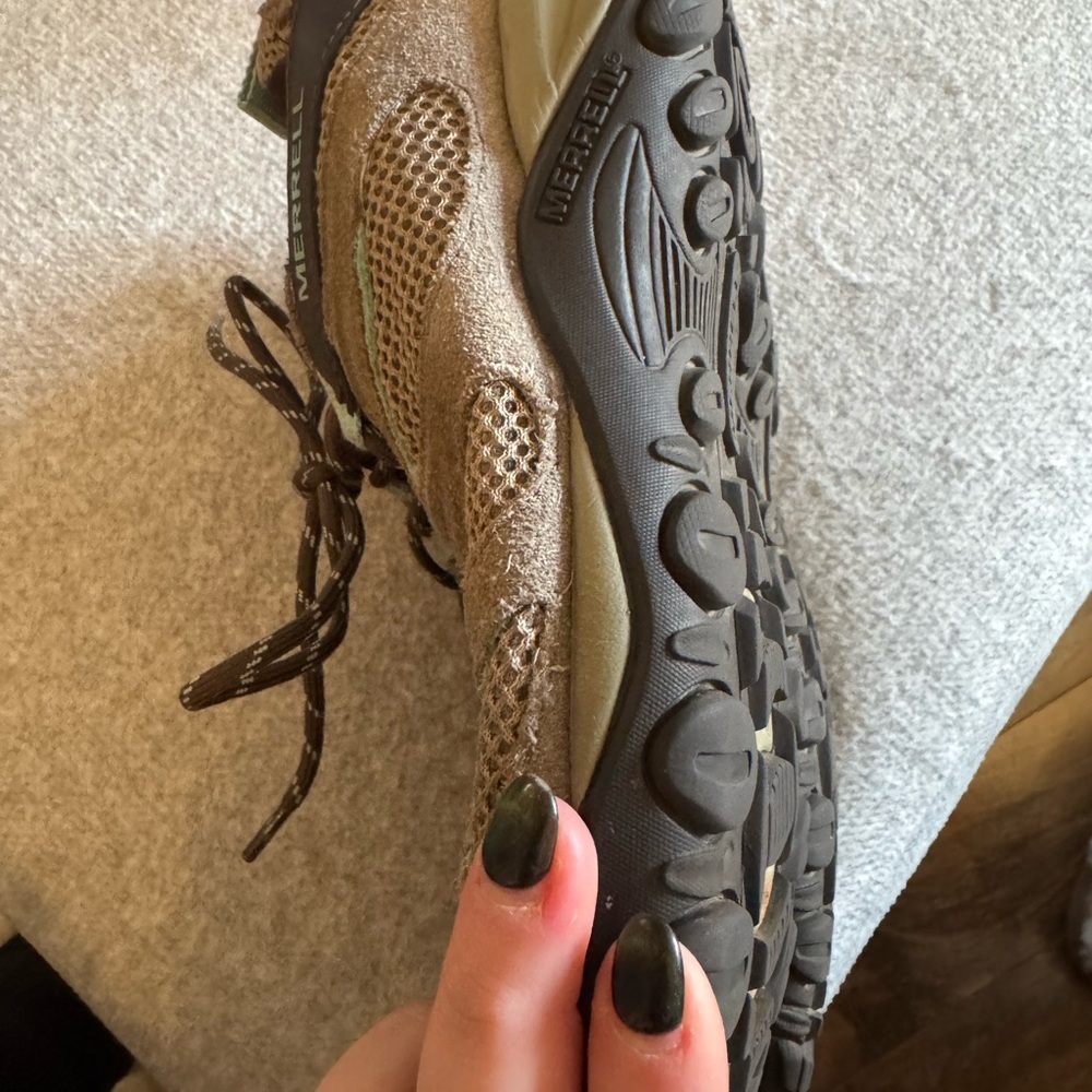 Merrell Women's Hiking Shoes in Brown and Teal, size 10 - Picture 8 of 9